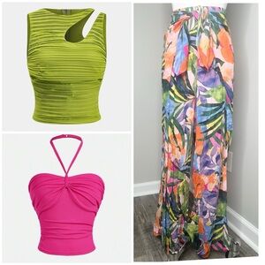 Kona Sol Multicolor pants- NWT-XL